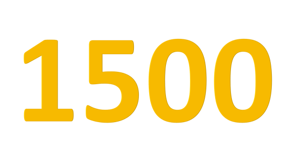 1500x Day One